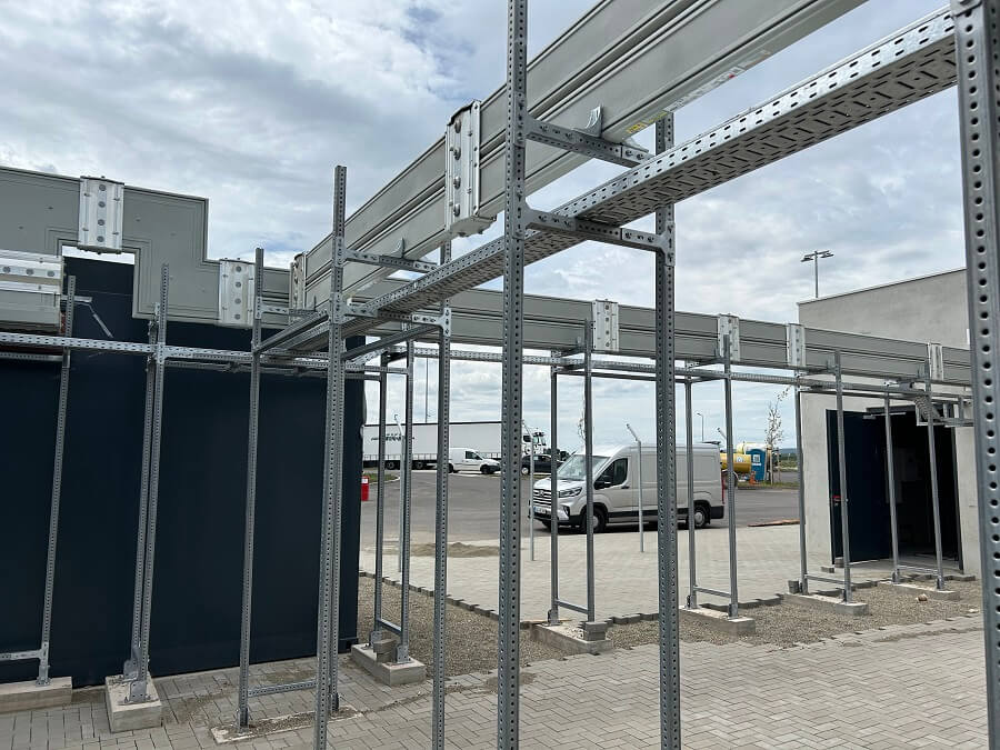 Stromschiene E-LINE CCR 600A - 6300A in der Anwendung