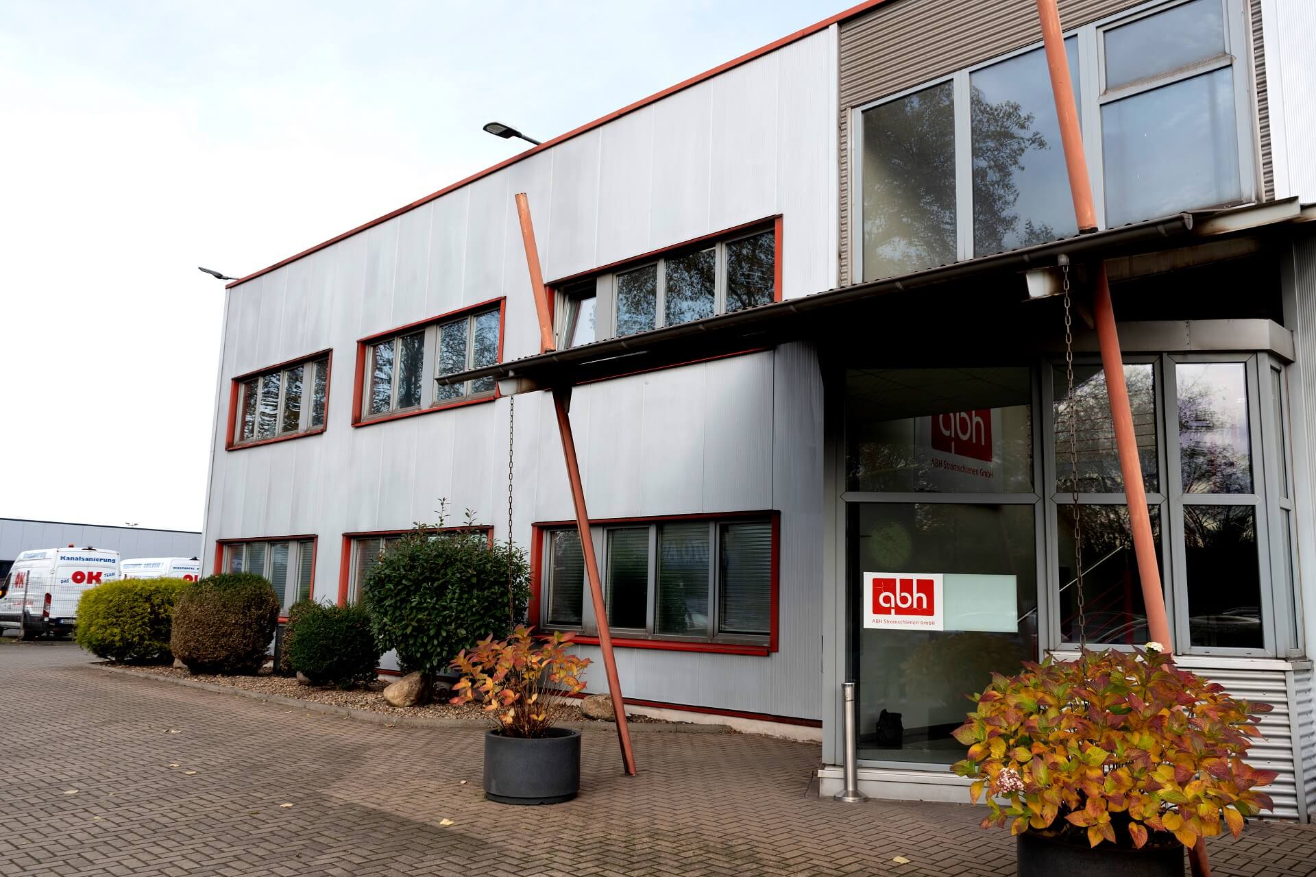 Das Gebäude der ABH Stromschienen GmbH